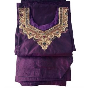 🌺 SALE $95 🌺 4 - NEW 3-Piece Stitched Indian Suit  (Plus Size)